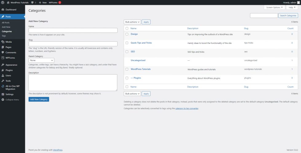 How To Add Categories In WordPress And Assign Posts To Them - ZETTAHOST